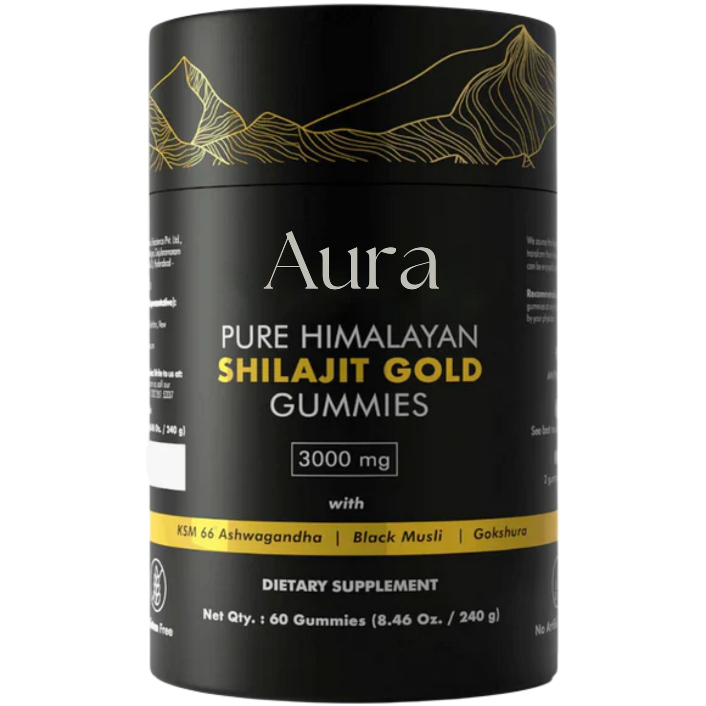Aura Shilajit - Incrementa tu energía masculina