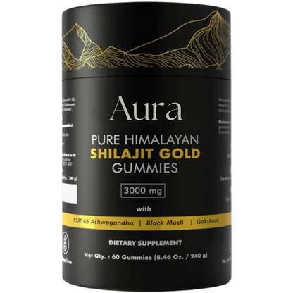 Aura Shilajit - Incrementa tu energía masculina