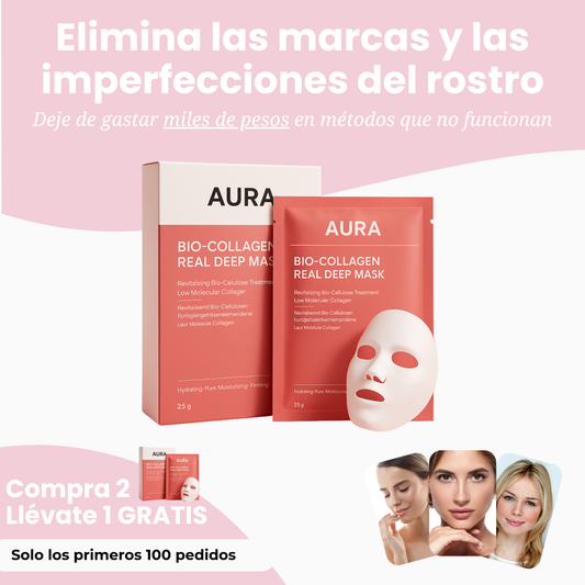 Aura Mascarillas Bio-Colágeno