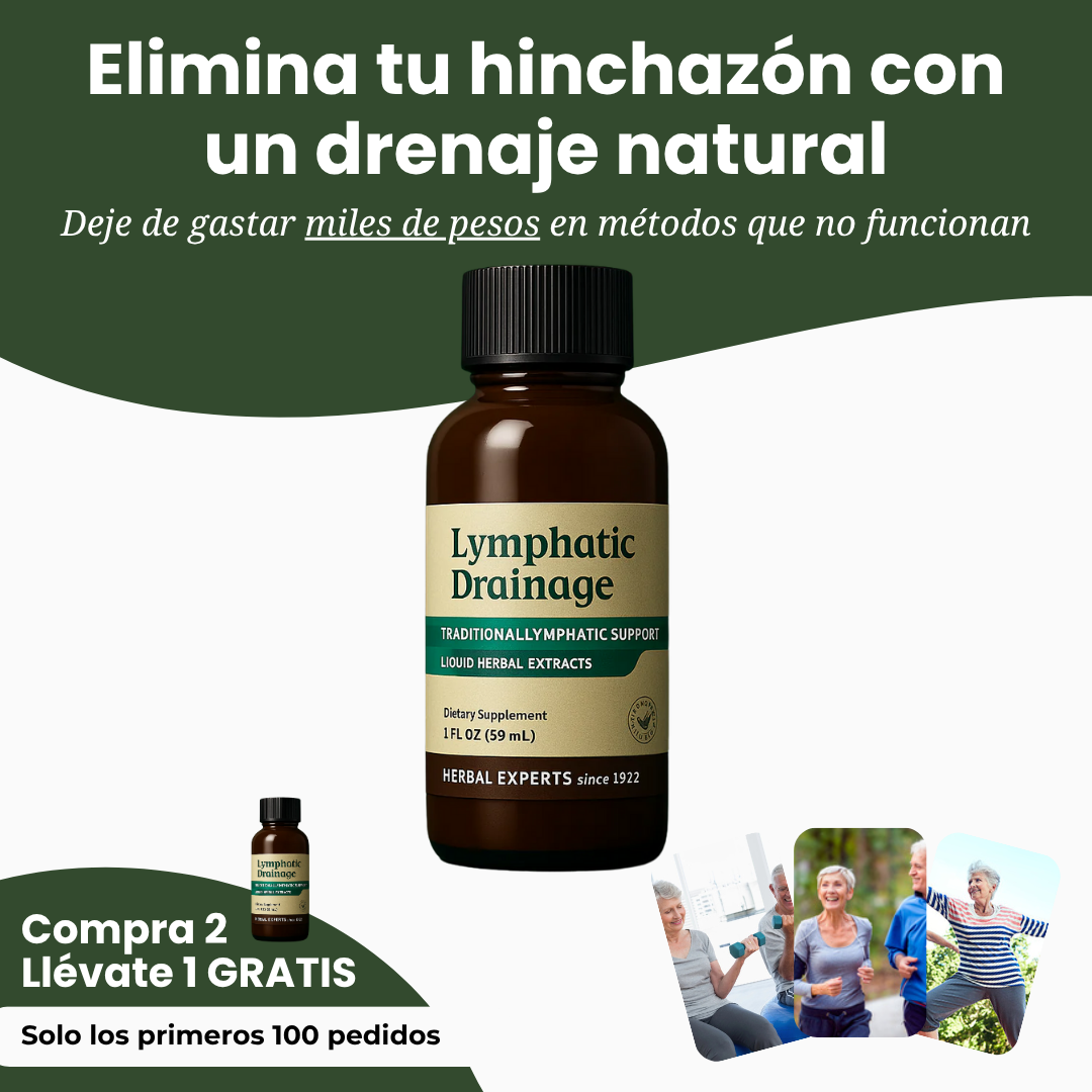 Aura Lymphatic Drops - Elimina tu hinchazón con un drenaje natural