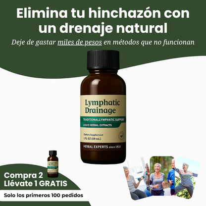 Aura Lymphatic Drops - Elimina tu hinchazón con un drenaje natural