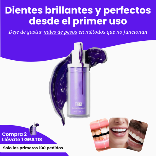 V34Colour - Corrector Blanqueador Dental