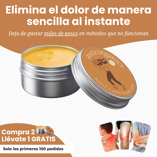Aura Organic - Bálsamo Reparador Muscular y Articular